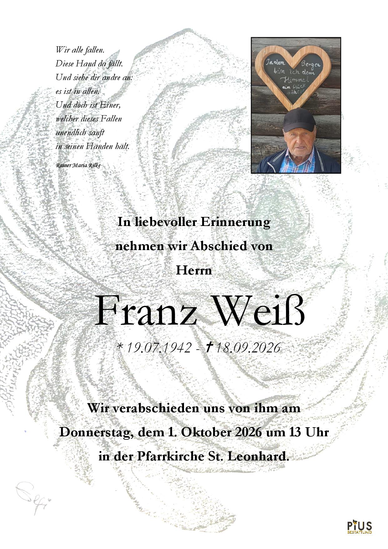 Franz Weiß